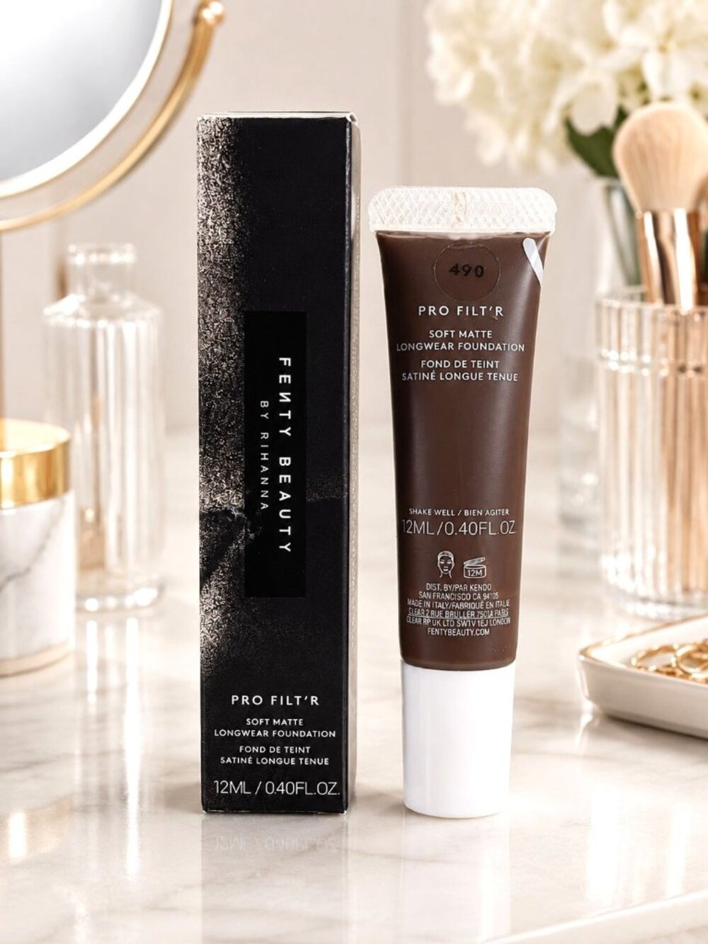 Fenty Beauty Pro Filt'r Soft Matte Longwear Foundation Shade 490 12 ml / 0.40 oz